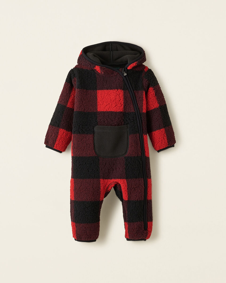 Baby Shearling Fleece Romper