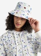 Chapeau style p&ecirc;cheur r&eacute;versible floral