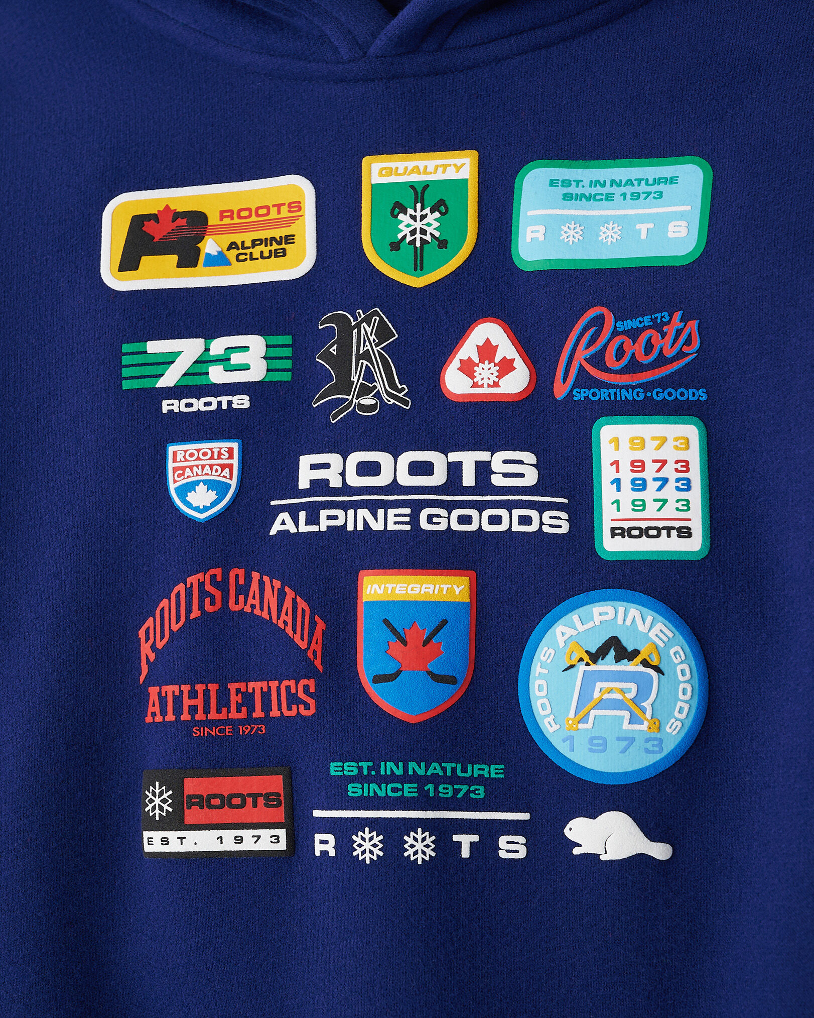 Toddler Alpine Patches Kanga Hoodie