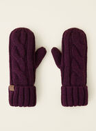 Womens Olivia Cable Mitten