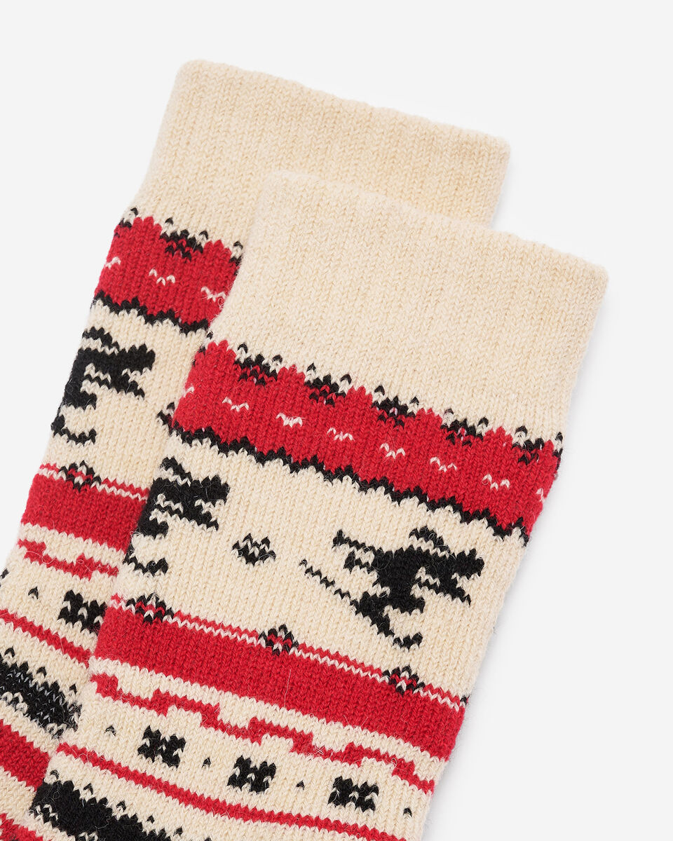 Adult Sayward Fair Isle Slipper Sock