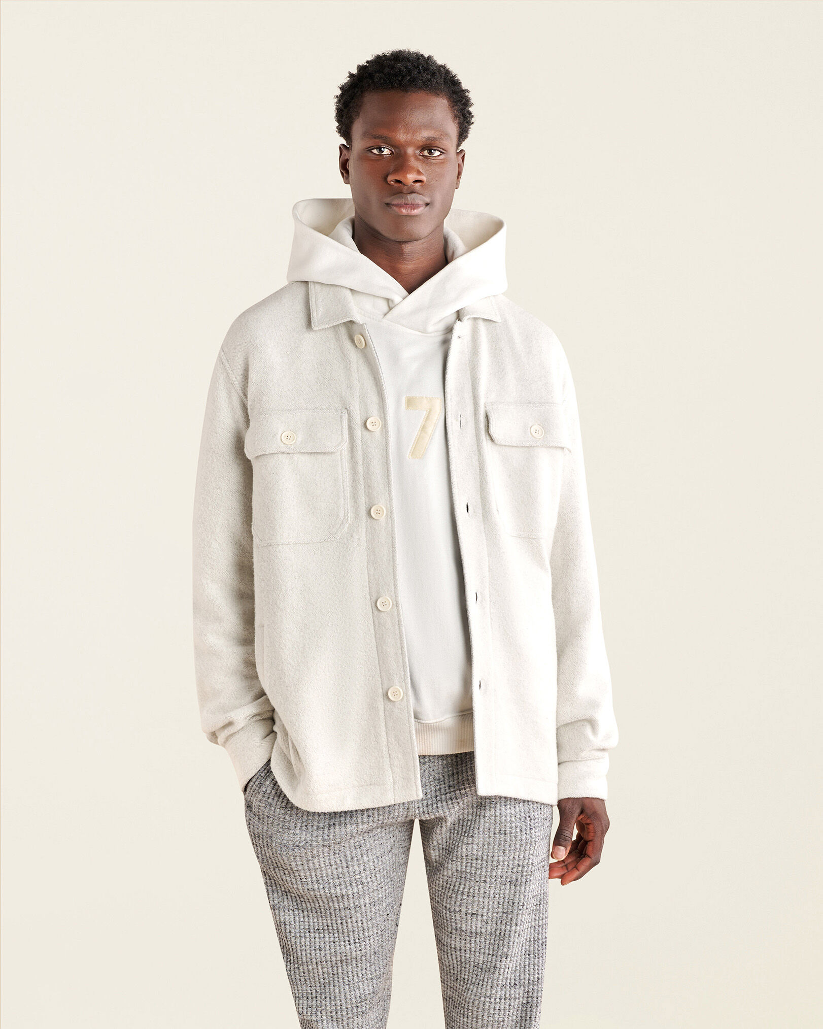 Trail Fleece Overshirt Sweatshirts and Hoodies Roots