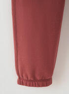 Pantalon en molleton de coton bio à taille haute Cooper