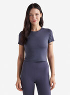 Renew Knit Crop T-Shirt