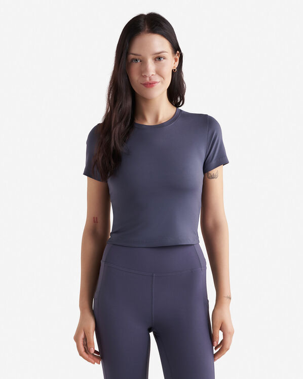 Renew Knit Crop T-Shirt