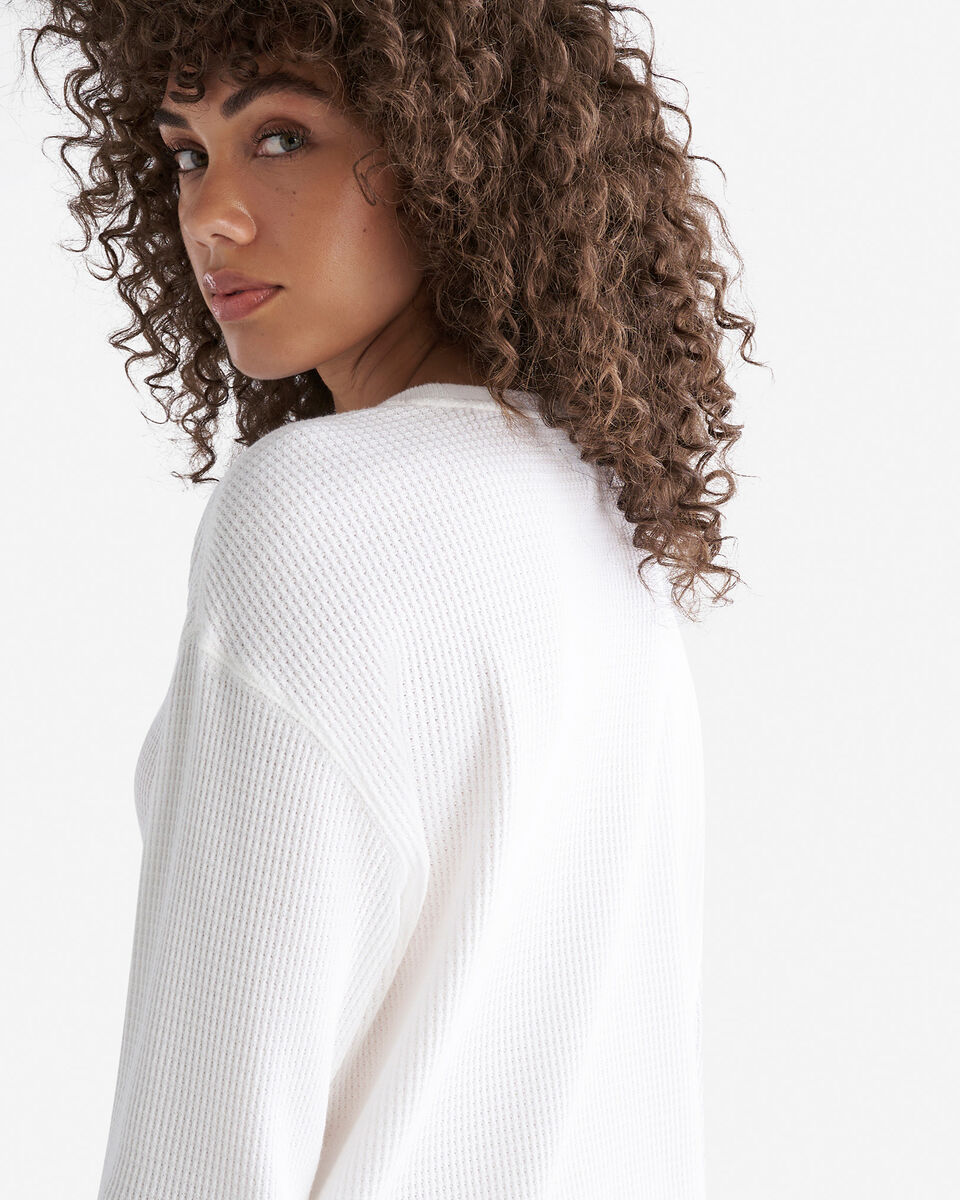 Waffle Long Sleeve Top