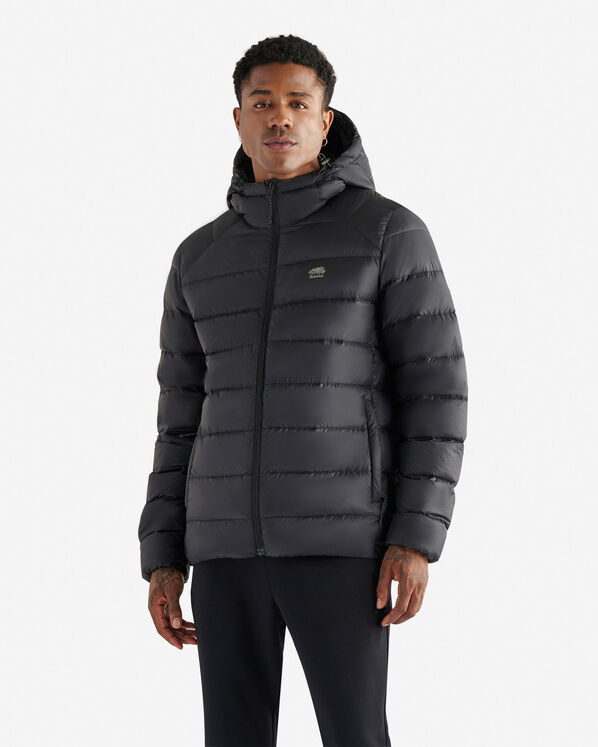 Blouson en duvet à capuchon Lawren 