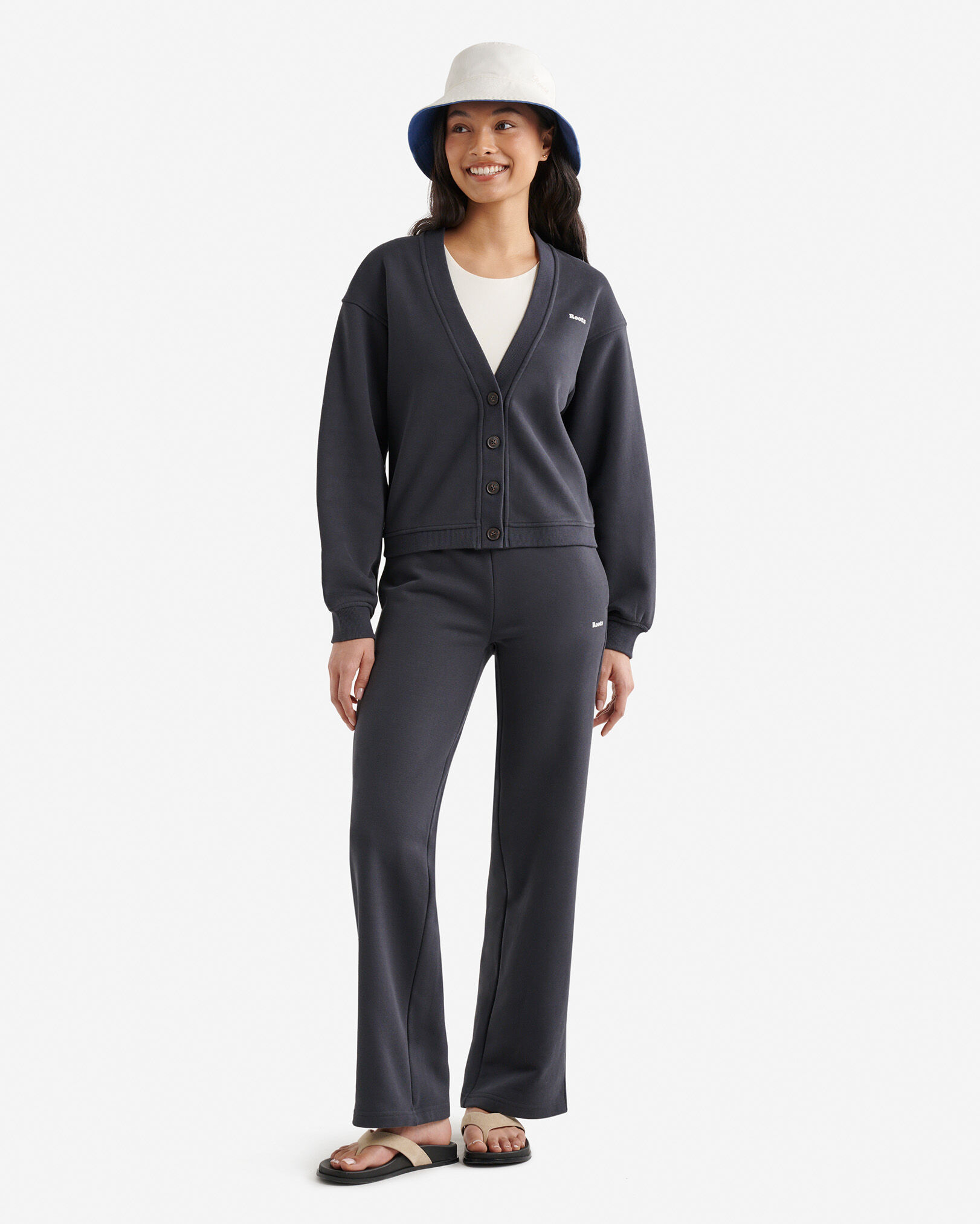 Cardigan en molleton estival Nuage