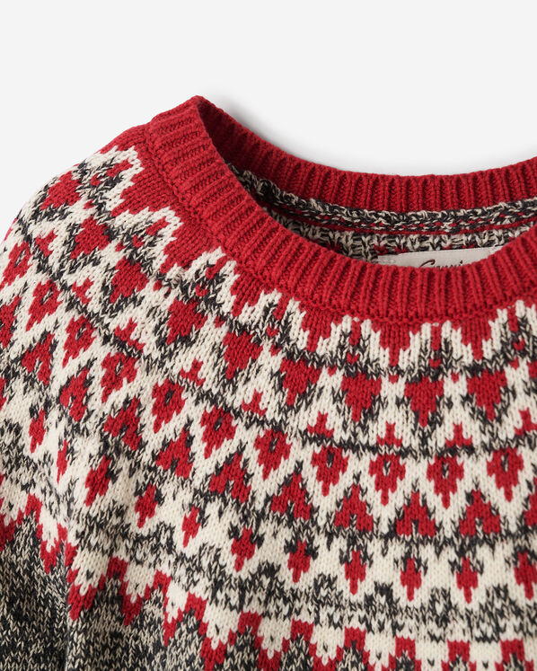 Toddler Girls Cabin Fair Isle Sweater Dress Toddler Girls Cabin Fair Isle Sweater Dress