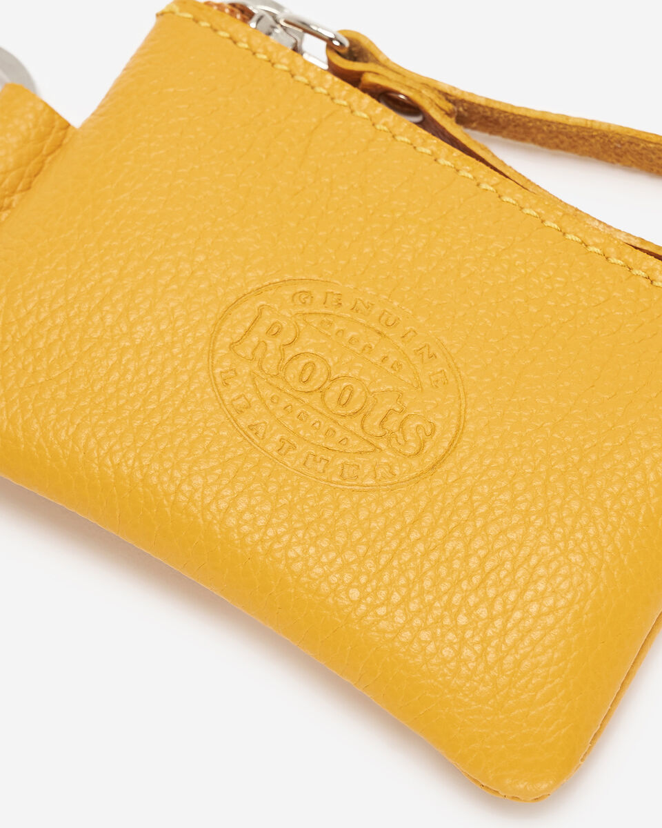 Pochette à glissière en cuir Cervino