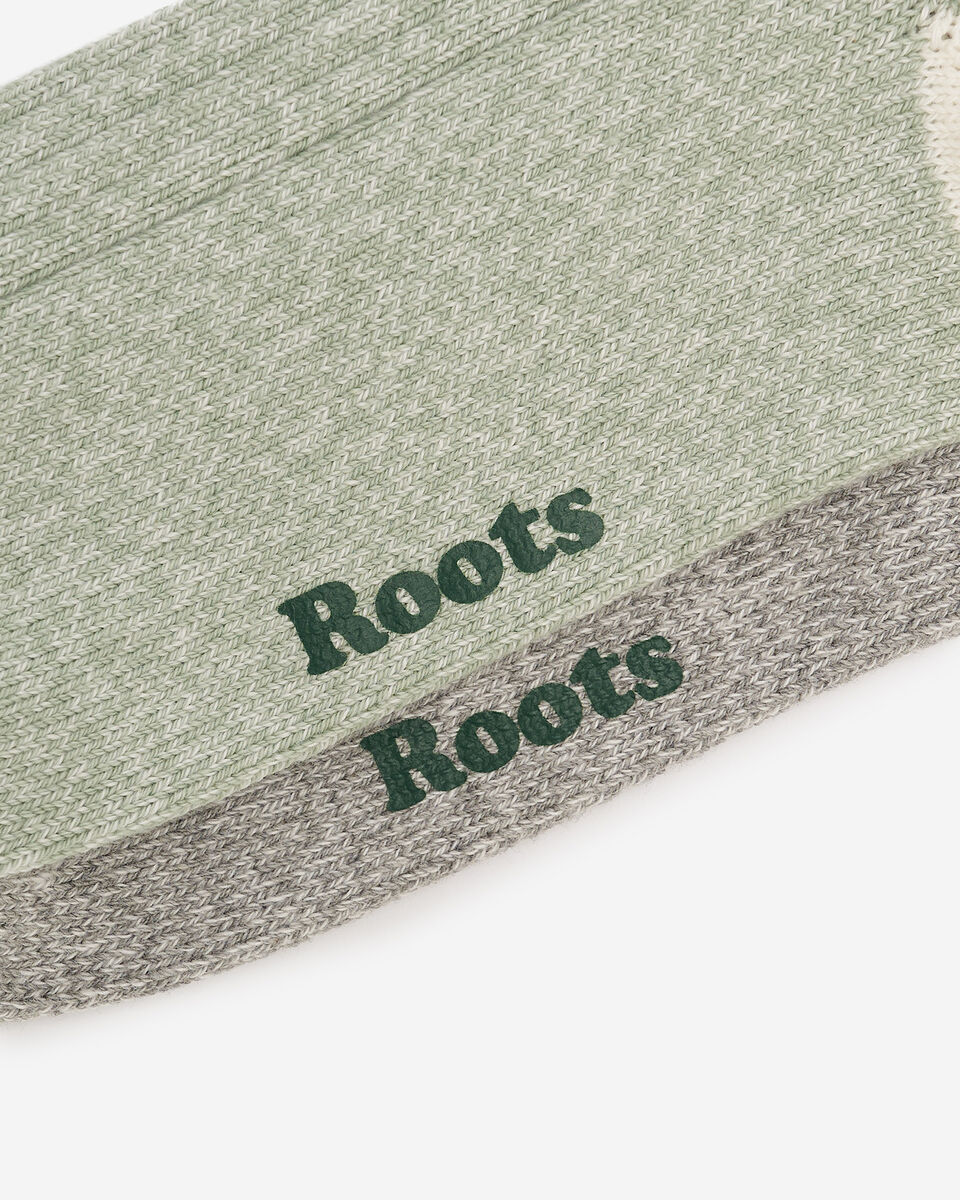 Womens Cotton Cabin Ankle Sock 2 Pack