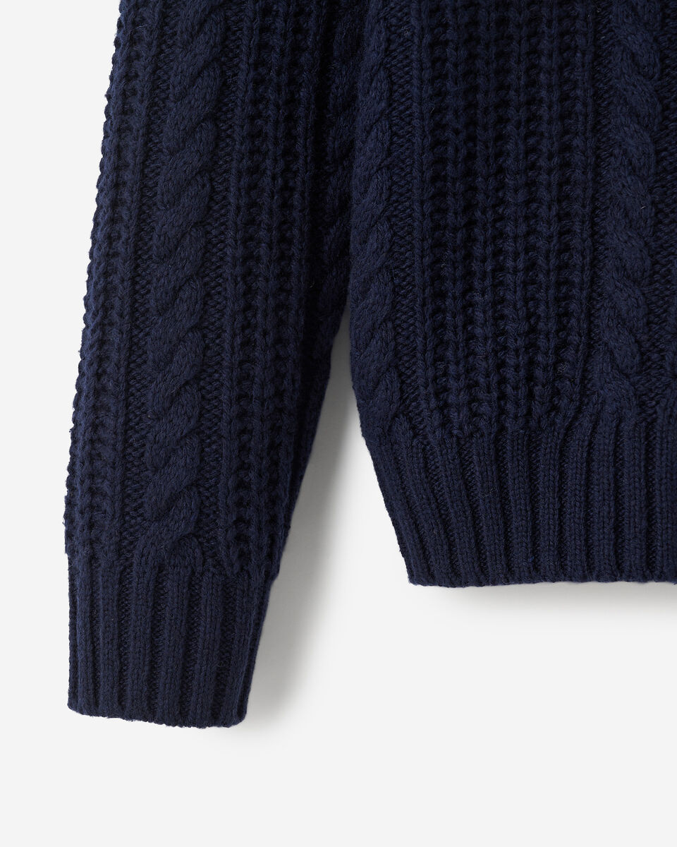 Lodge Cabled Crew Sweater