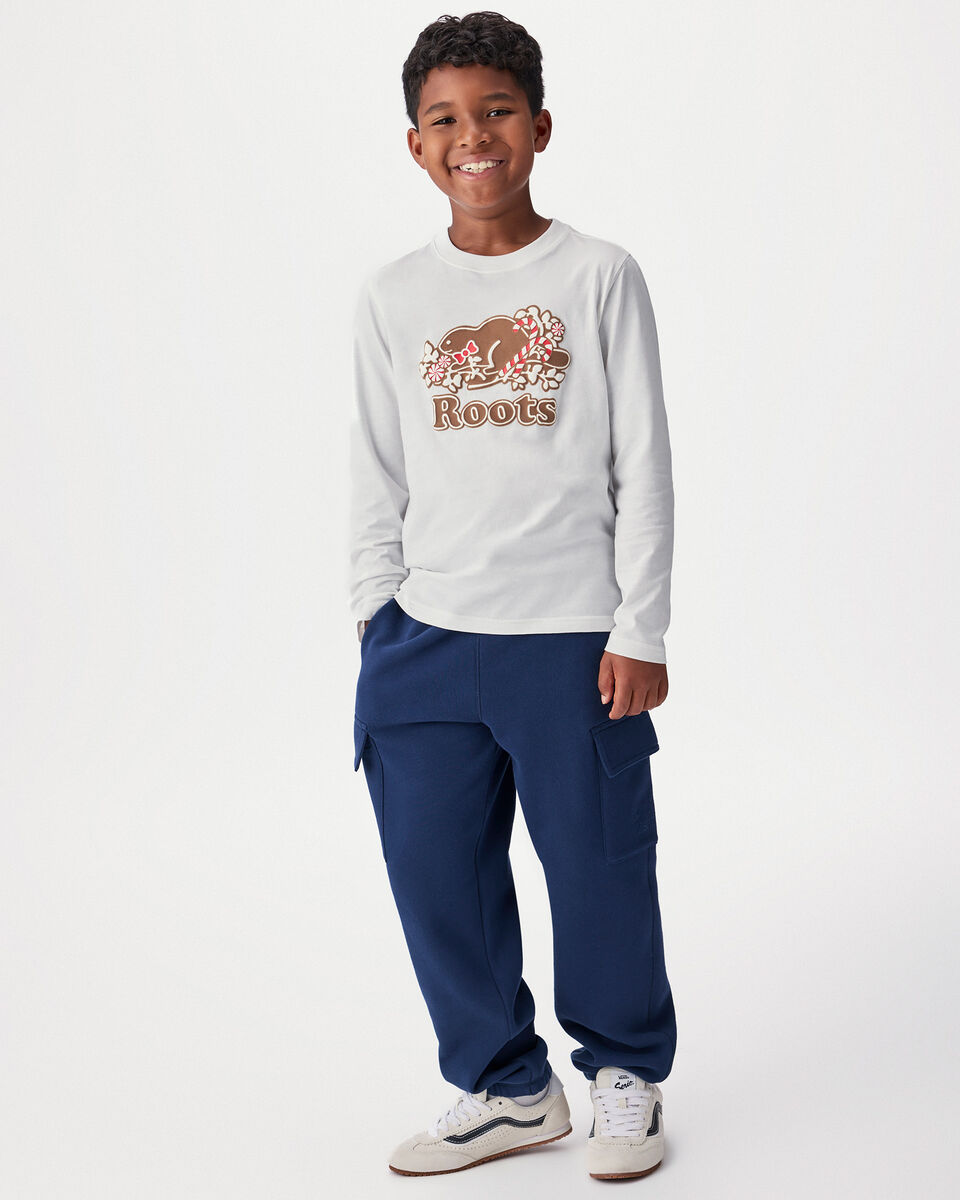 Kids Festive Cooper Long Sleeve T-Shirt