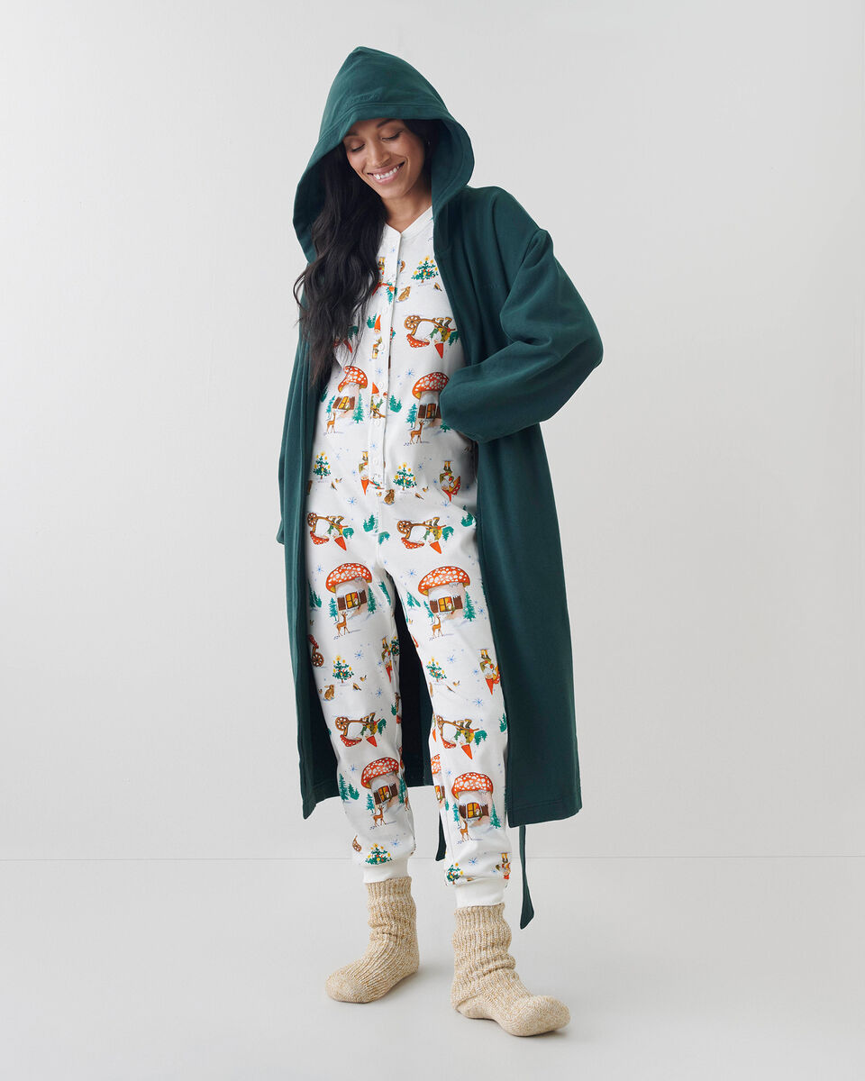 Womens Winter Wonderland Pajama Onesie