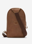 Grand sac à bandoulière Trinité en cuir Tribe
