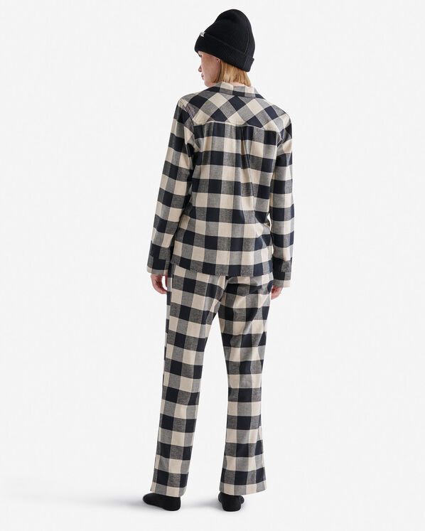 Womens Park Plaid Pajama Set