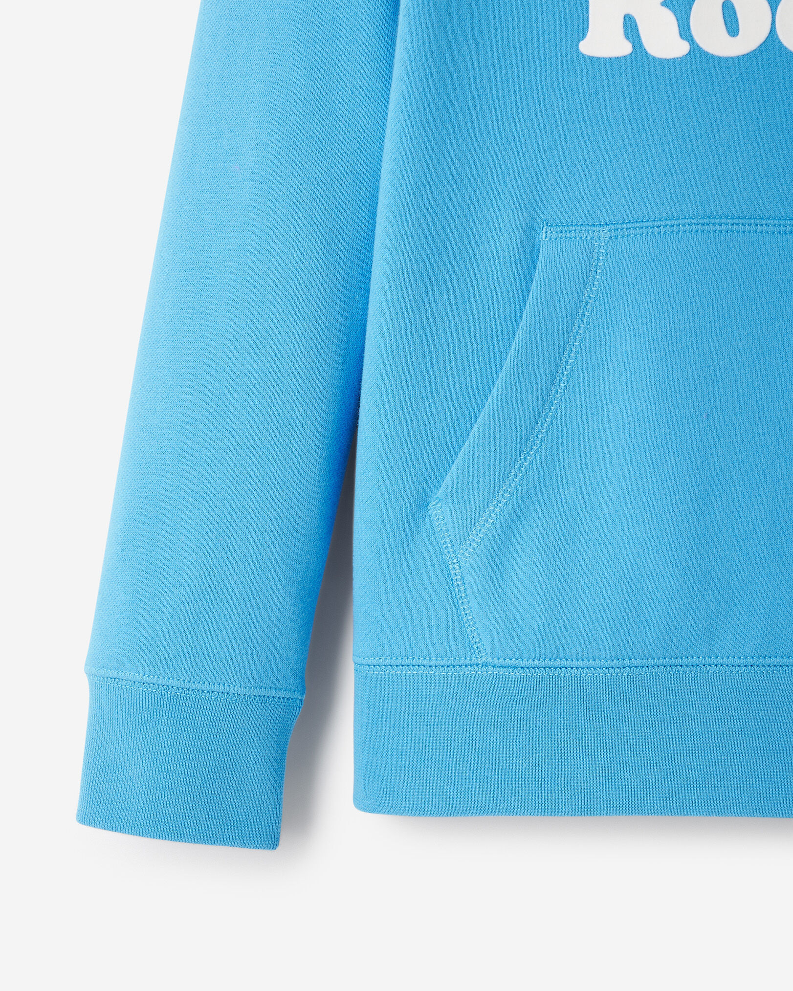 Chandail kangourou original à capuchon en coton bio pour enfants