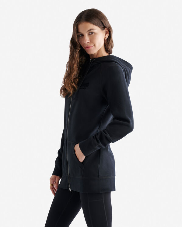 Organic Capri Full Zip Hoodie