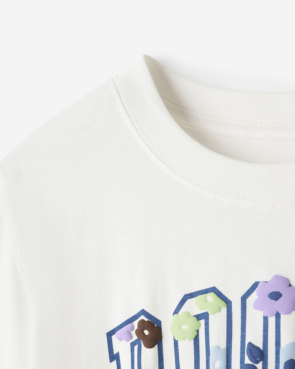 T-shirt motif floral pour enfant