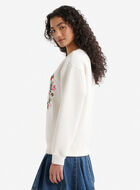 Chandail &agrave; col rond en molleton Amour Studio 