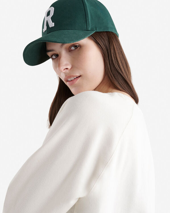 Chandail original à col rond en molleton de coton bio