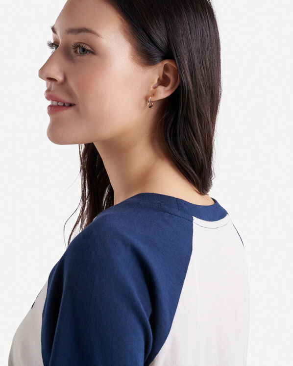 Womens Organic Cooper Baseball T-shirt