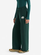 Pantalon à jambe large en molleton de coton bio Cooper