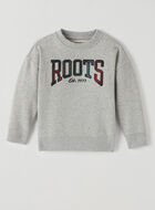 Toddler Relaxed Park Plaid Crew Sweatshirt