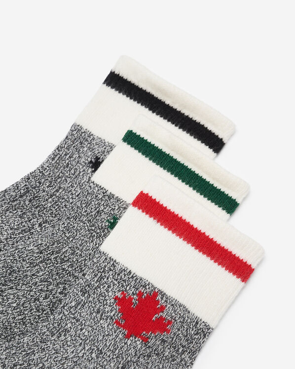 3 paires de chaussettes &Eacute;rable Cabane pour enfants