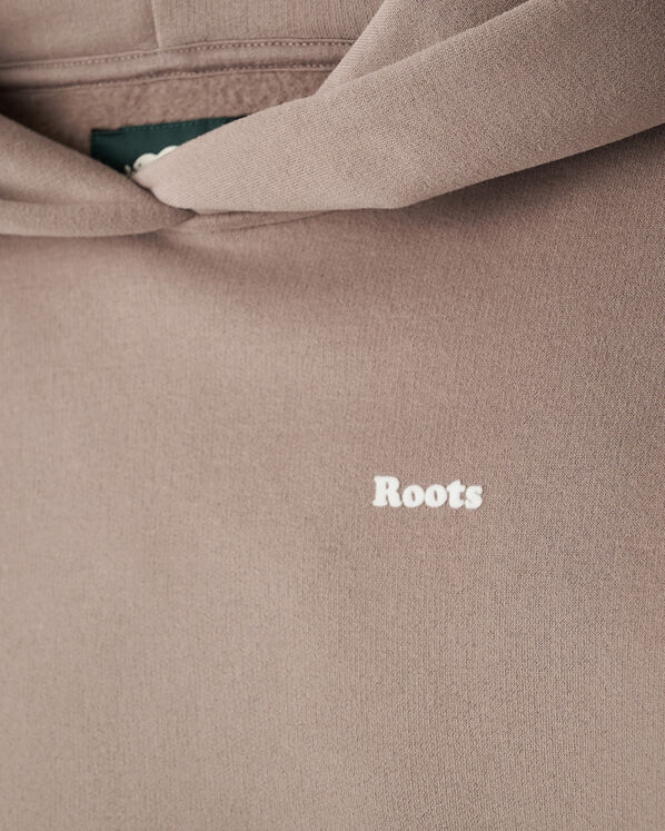 Chandail &agrave; capuchon en molleton nuage