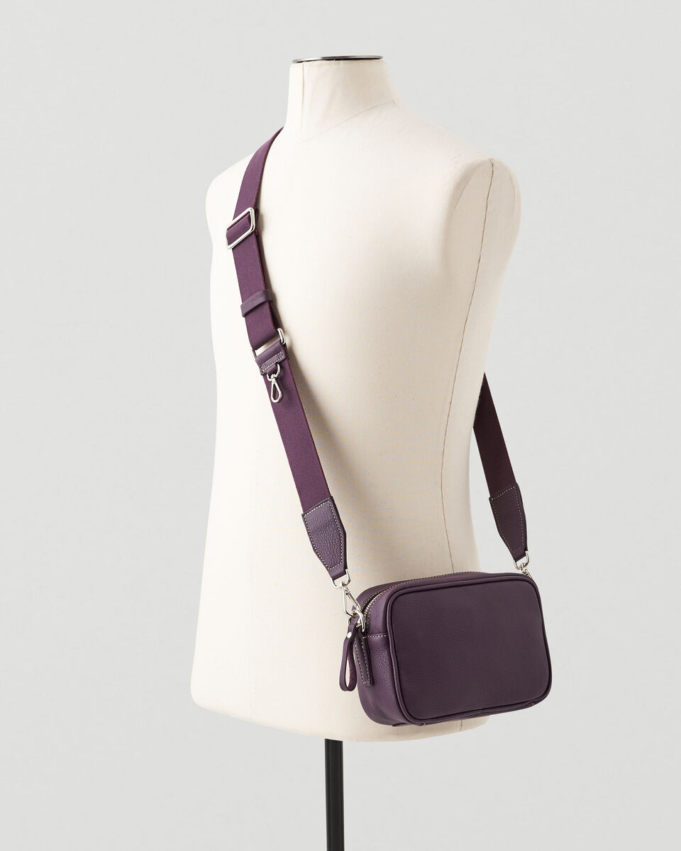 Petit sac à bandoulière Liberté en cuir Nuage