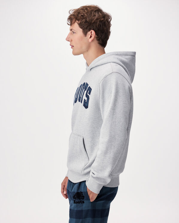 Plaid Applique Hoodie