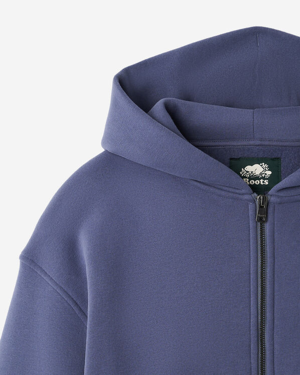 Chandail &agrave; capuchon et glissi&egrave;re en molleton Nuage