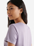 Renew Knit Short Sleeve Top