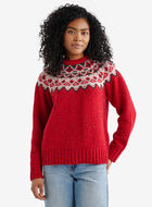 Oversized Fair Isle Sweater