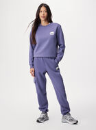 Pantalon cargo molletonn&eacute; en coton biologique Cooper