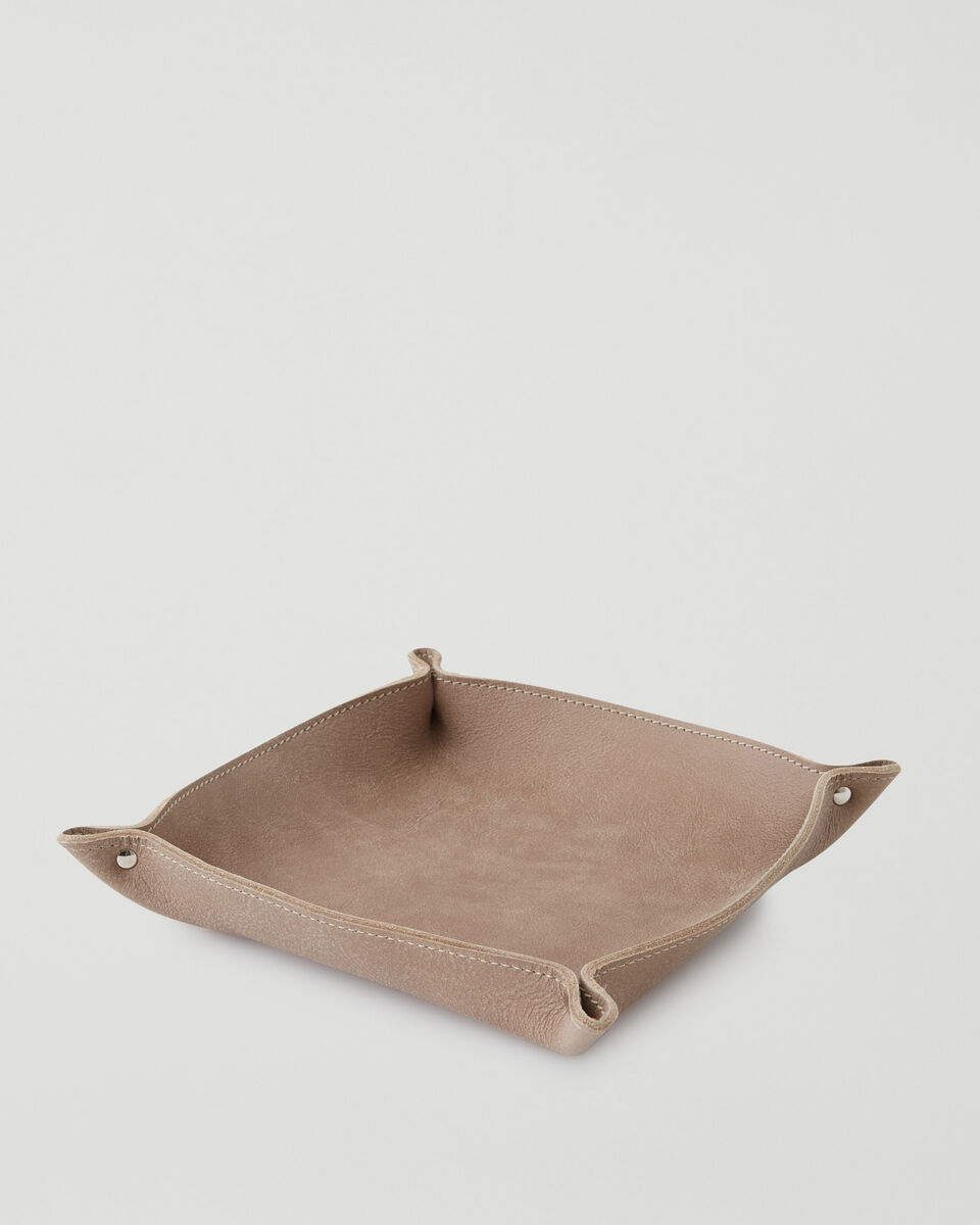 Large Leather Tray Tribe