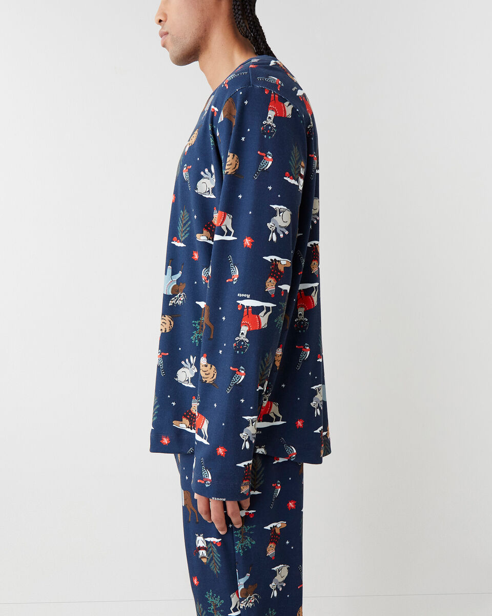 Haut de pyjama d’hiver