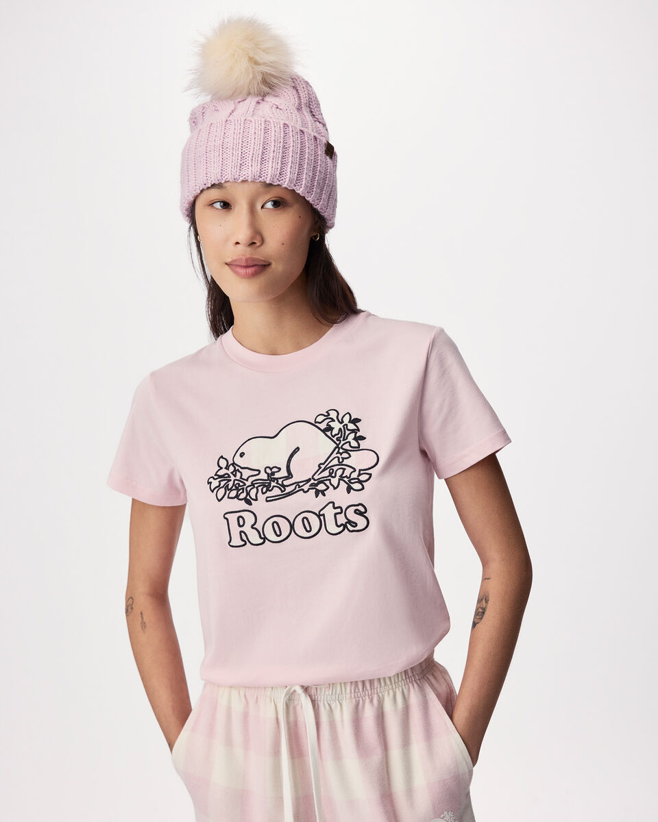 T-shirt Cooper &agrave; carreaux pour femme