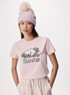 T-shirt Cooper &agrave; carreaux pour femme