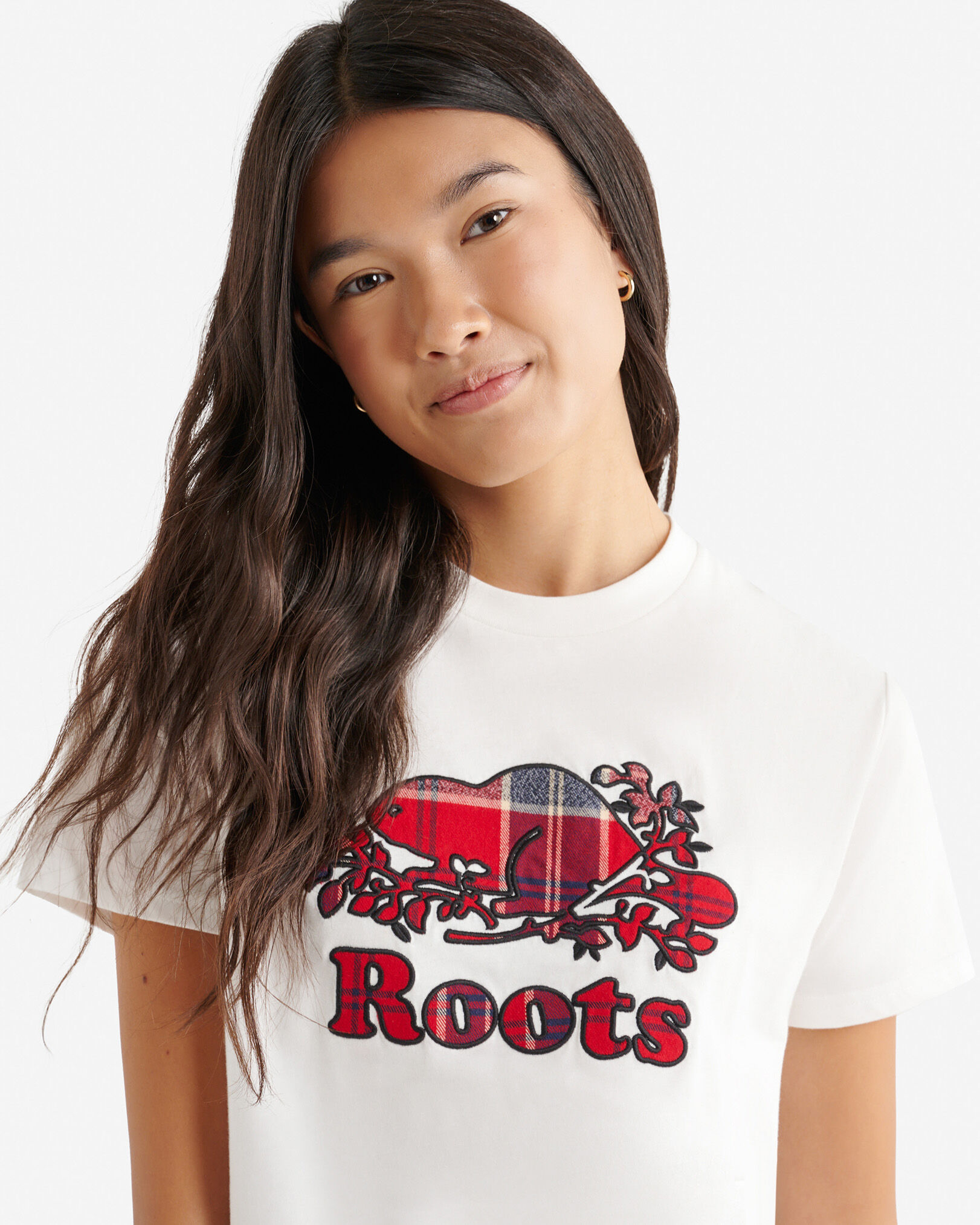 Womens Cooper Plaid T-Shirt