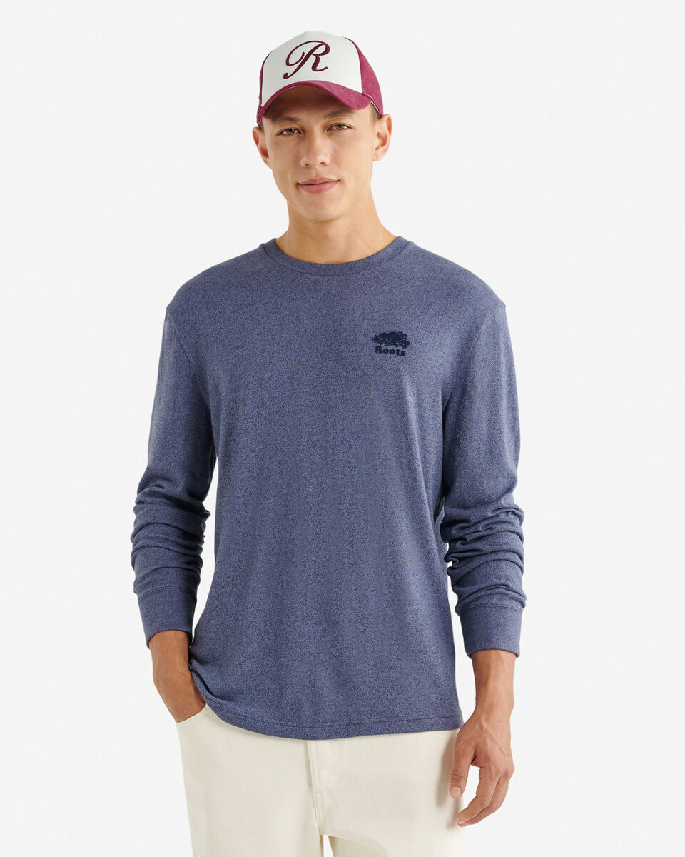 Mens Organic Perfect Pepper Long Sleeve T-Shirt