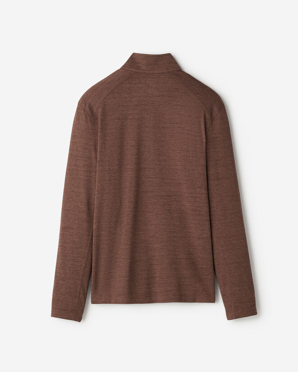 Chandail &agrave; glissi&egrave;re sport textur&eacute;