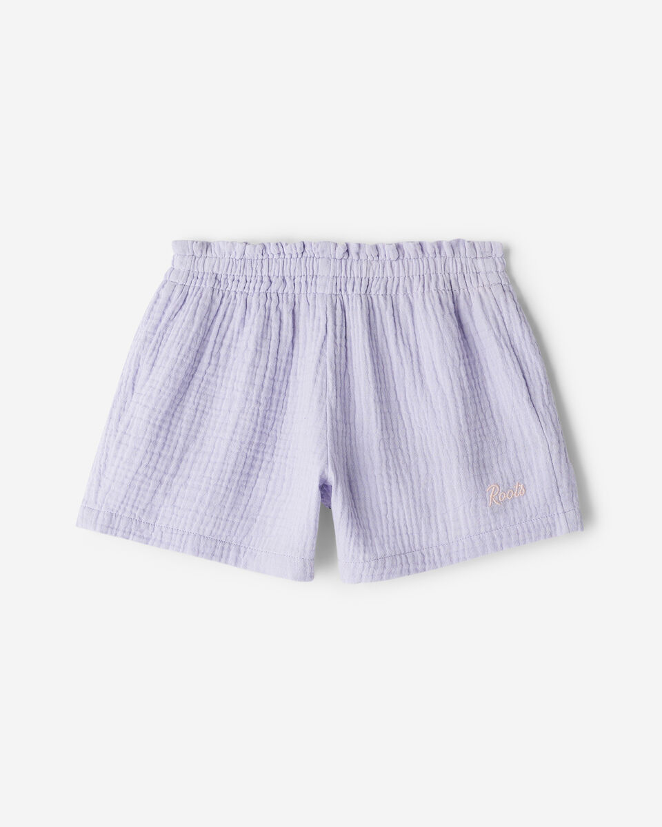 Short à taille froncée Isla pour toutes-petites