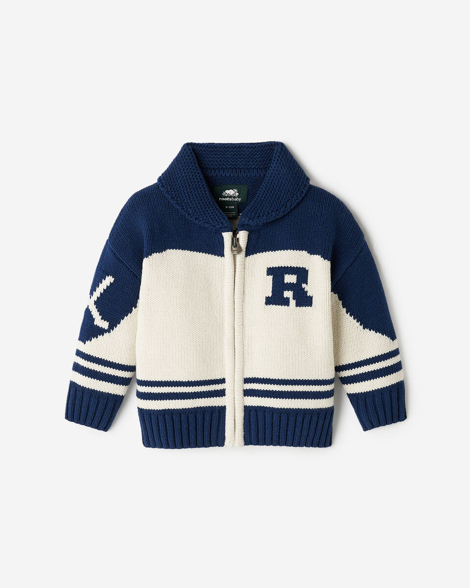 Baby Hockey Shawl Cardigan
