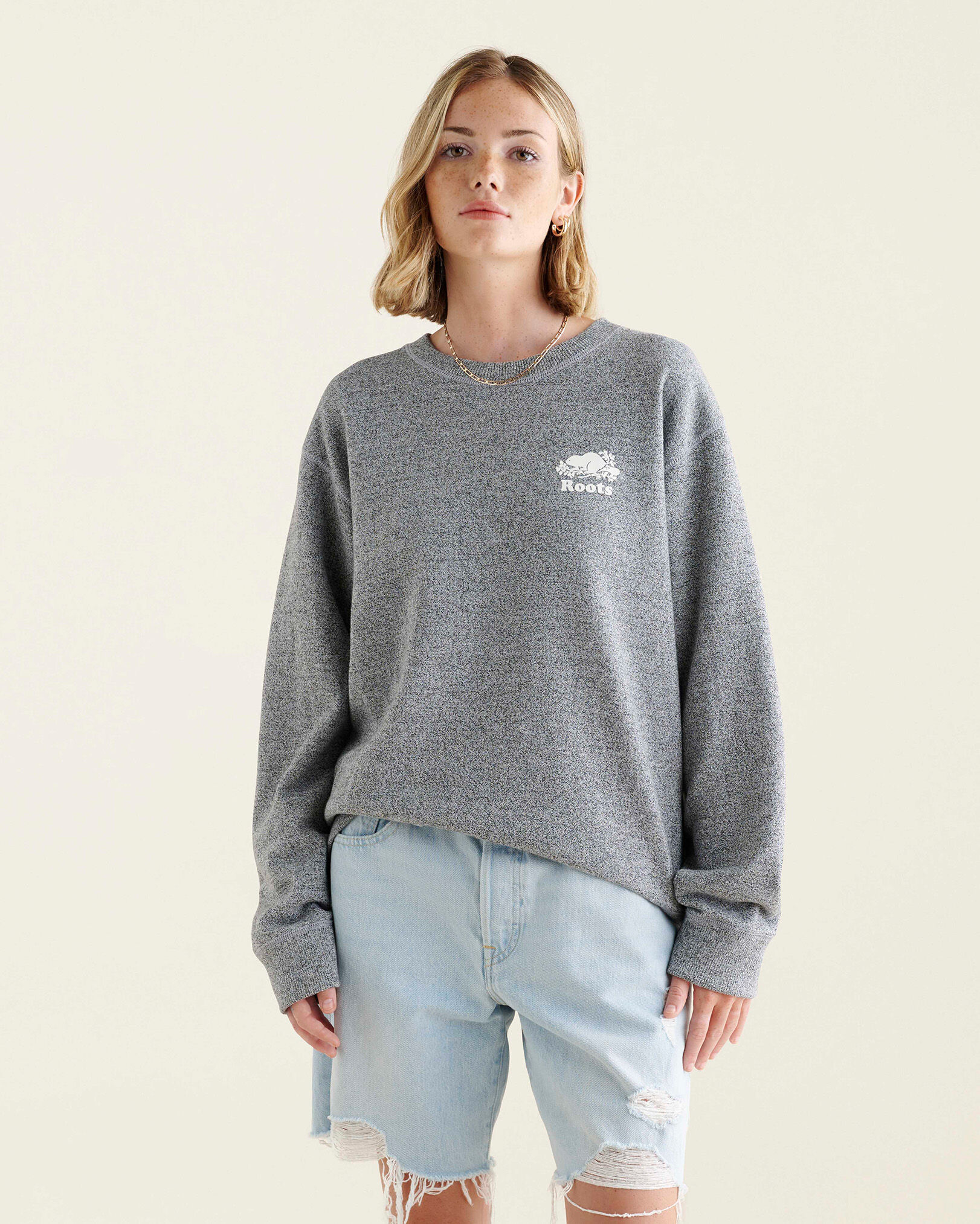 Organic Cooper BF Crew Sweatshirt | Sweatshirts and Hoodies | Roots