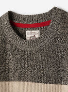 Cabin Stripe Shaker Crew Sweater