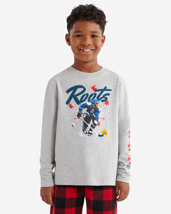Kids Hockey Long Sleeve T-Shirt