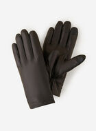 Gants tactiles en cuir nappa pour hommes