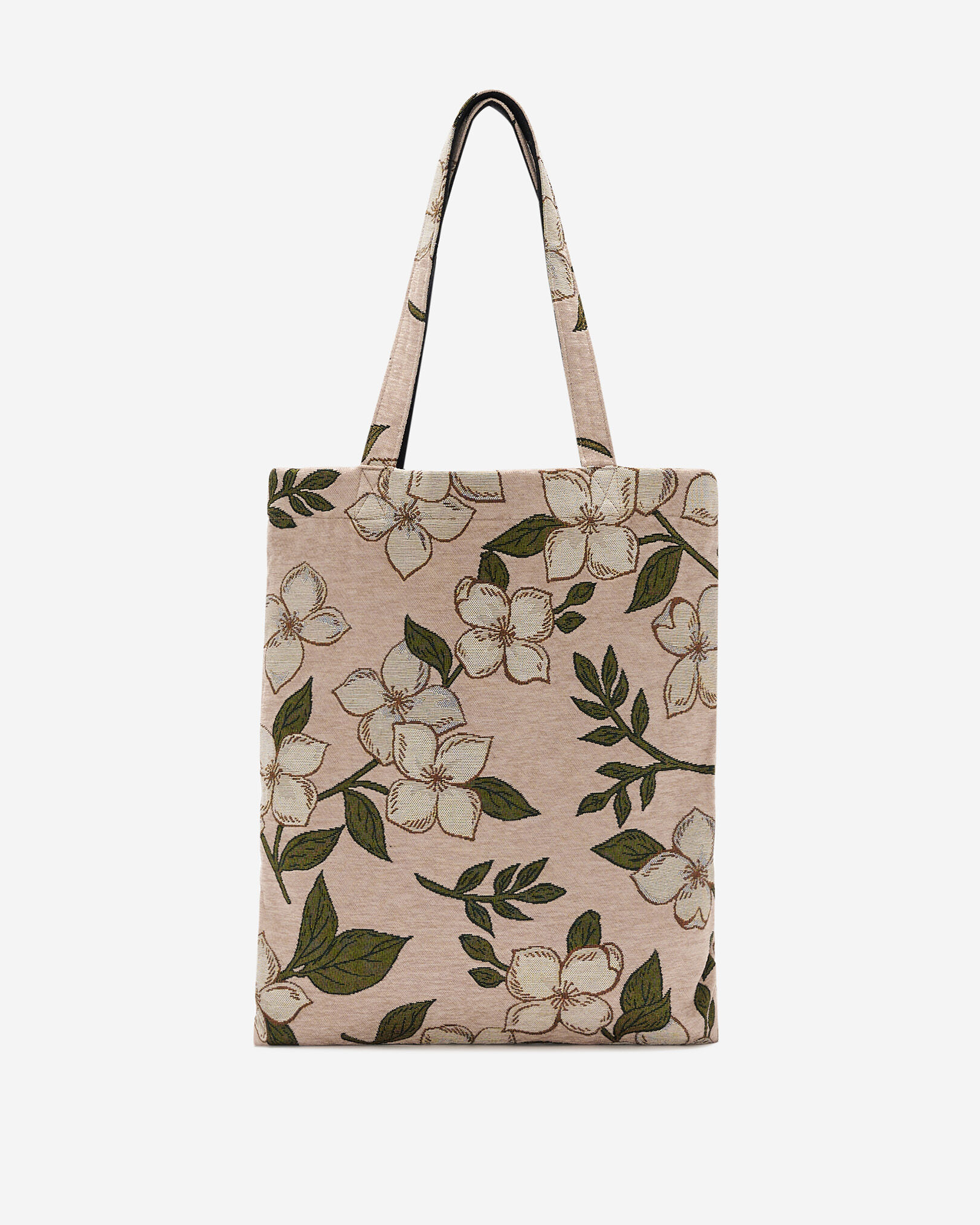 Floral Jacquard Tote | Roots